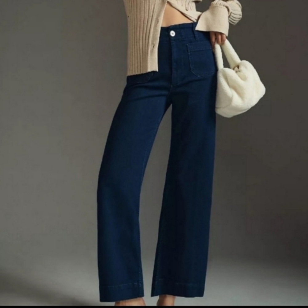 Anthropologie Collette Maeve Cropped Jeans